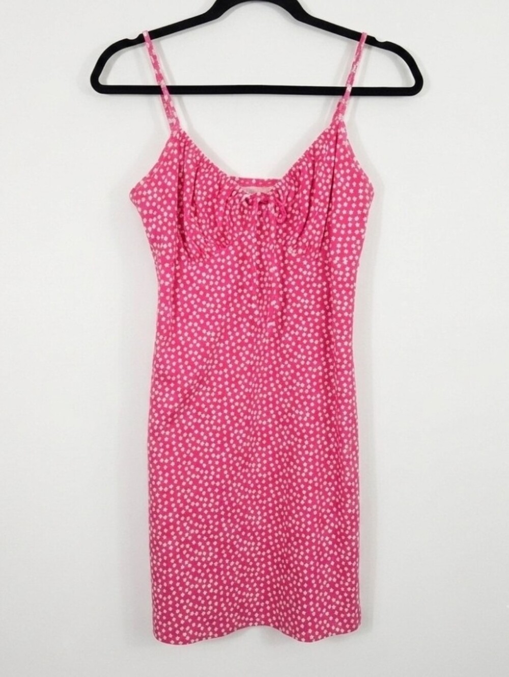 AEO cute pink floral mini dress